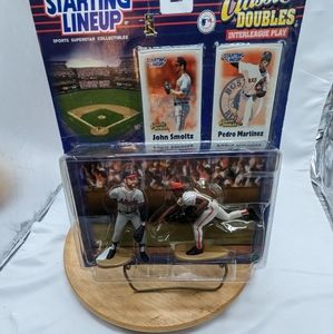 Starting Lineup John Smoltz & Pedro Martinez, MOC